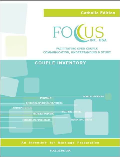 Catholic Couple Inventory Booklet  - English - 4th Edition